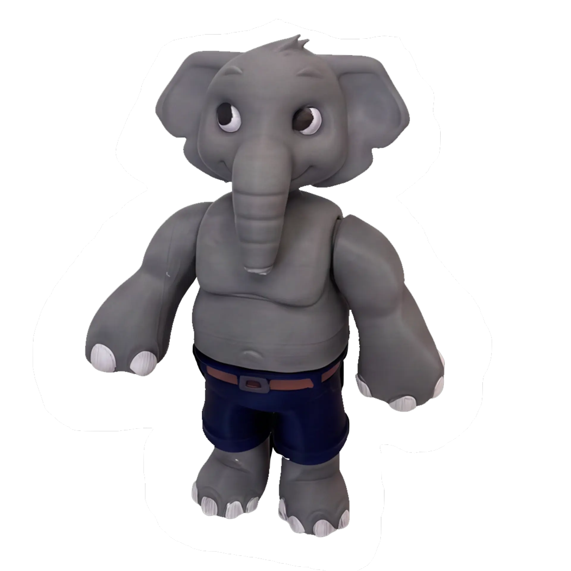 Figurine magnétique Blenddies Elphant